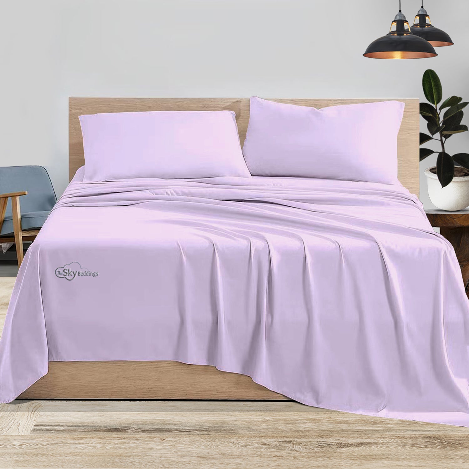 Flat Bed Sheets 102x108 Size  2024 Collection – The Sky Bedding